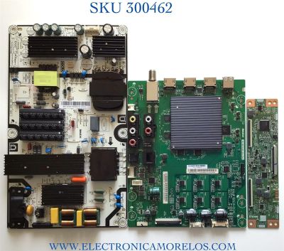 KIT DE TARJETAS PARA VIZIO MAIN 6M03A0001X00J / TE.MT5597.EC762 / 6M03M0003110R / FUENTE PW.176W1.681 / P20020183-0A01847 / T-CON TACDJ4031 / E88441 / PANEL V650DJ4-D03 / MODELO V655-G9 / V655-G9 LINIYBTW